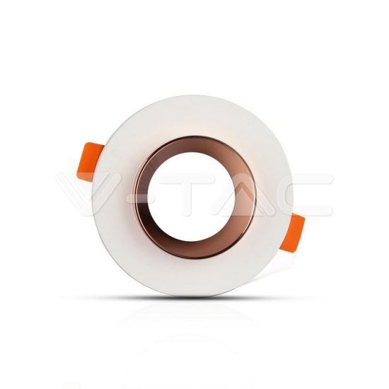 GU10 gipsz fix kör keret porcelán foglalattal - 3123 V-TAC GU10 gipsz fix kör keret porcelán foglalattal - 3123 V-TAC