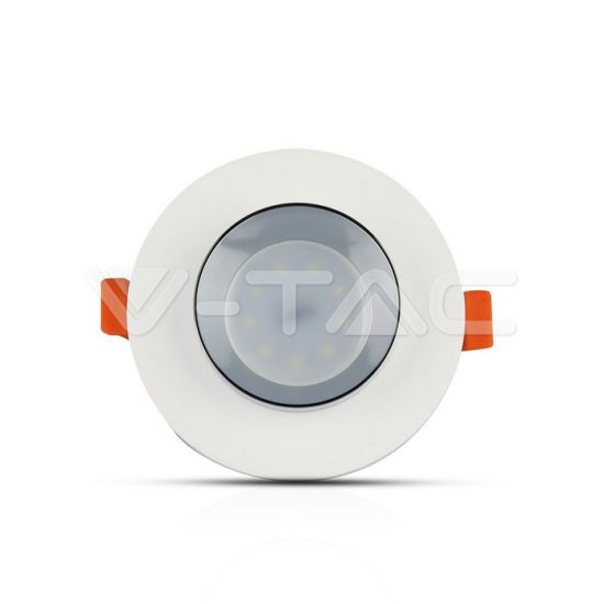 V-TAC LED SPOT BEÉPÍTŐ GIPSZKERET FÉM FOGLALATTAL / GU10 / 1-foglalat / fehér-króm / kerek / fix / VT- 862 3127 V-TAC LED SPOT BEÉPÍTŐ GIPSZKERET FÉM FOGLALATTAL / GU10 / 1-foglalat / fehér-króm / kerek / fix / VT- 862 3127