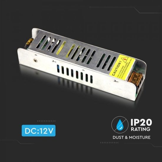 25W Slim fém tápegység 12V 2,1A IP20 - 3228 V-TAC