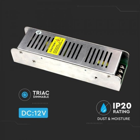 100W dimmelhető fém tápegység 12V 8,5A IP20 - 3256 V-TAC