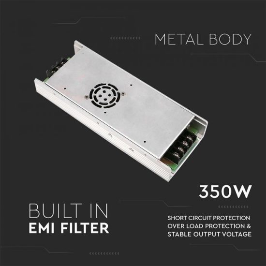 350W fém tápegység 12V 30A - 3259 V-TAC