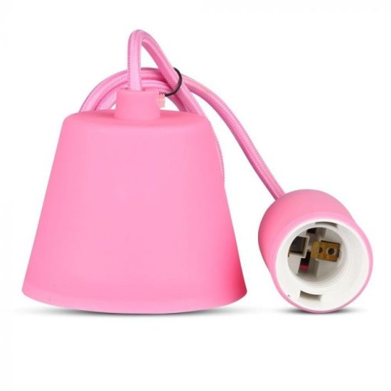 Függő lámpatest E27 rózsaszín - 3479 V-TAC