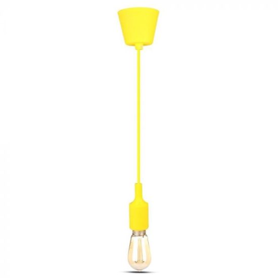 Függő lámpatest E27 citromsárga - 3485 V-TAC
