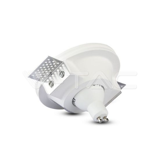 V-TAC LED SPOT BEÉPÍTŐ GIPSZKERET / GU10 / 1-foglalat / fehér / kerek / fix / VT- 776 3640 V-TAC LED SPOT BEÉPÍTŐ GIPSZKERET / GU10 / 1-foglalat / fehér / kerek / fix / VT- 776 3640