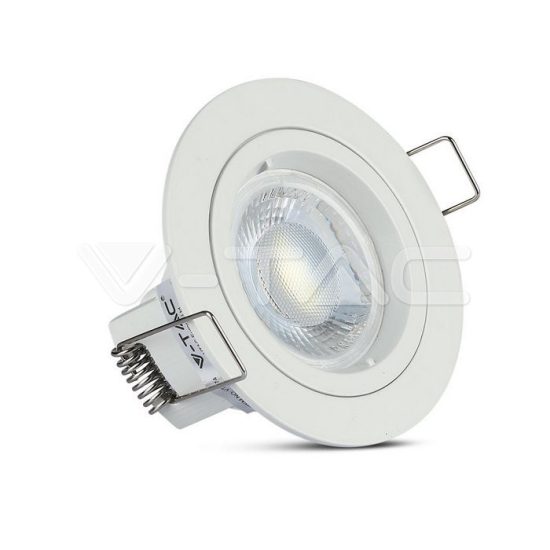 V-TAC LED SPOT BEÉPÍTŐ KERET / GU10 /1-foglalat / fehér / kerek /fix / VT-774 3642 V-TAC LED SPOT BEÉPÍTŐ KERET / GU10 /1-foglalat / fehér / kerek /fix / VT-774 3642