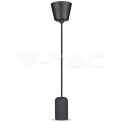 Beton Függeszték Lámpa Fekete (V-TAC)