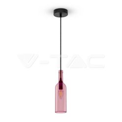 Palack formájú Függeszték Lámpa Rózsaszín
