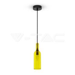 Palack formájú Függeszték Lámpa Sárga