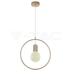 Geometriai Függeszték Lámpa Pezsgő Arany Kerek