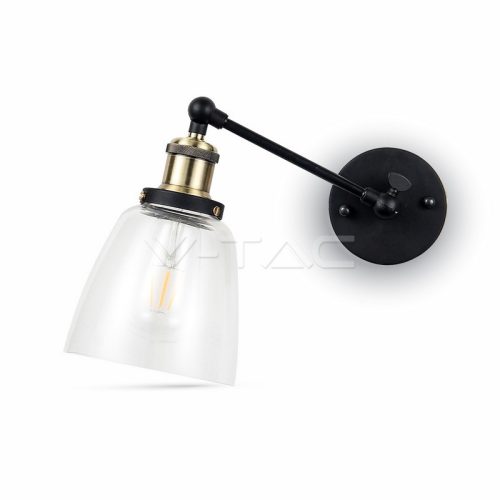 Fali lámpa kúp alakú üveg Ф140mm