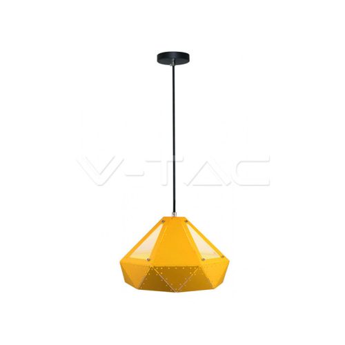 Függeszték világos pasztell sárga prizmával 310 x 180 mm-es