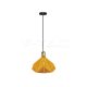 Függeszték világos pasztell fabevonattal, sárga prizmával 320 x 270 mm