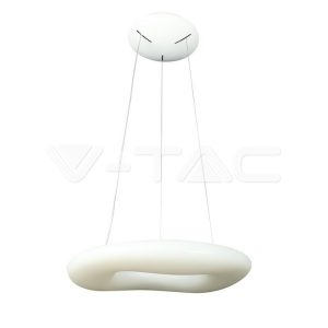 32W LED dimmelhető design csillár kör fehér - 3958 V-TAC