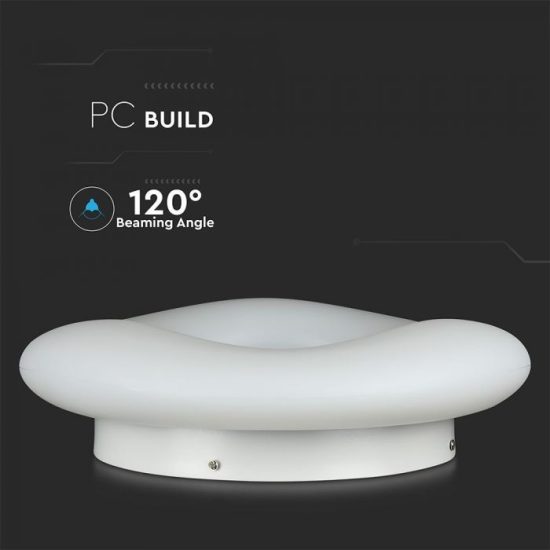 22W LED dimmelhető design csillár kör fehér - 3966 V-TAC