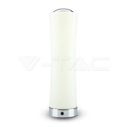 18W LED Asztali bambusz lámpa érintős fényszabályzóval, fehér színű 3000K