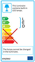 RGB LED-es kerti bárasztal fehér IP54 - 40261 V-TAC