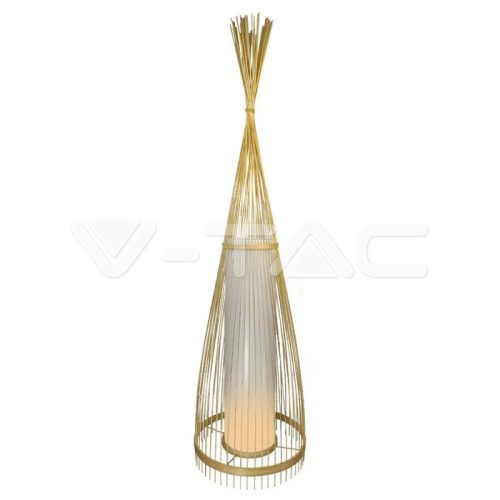 Rattan állólámpa Ø 300x H940mm