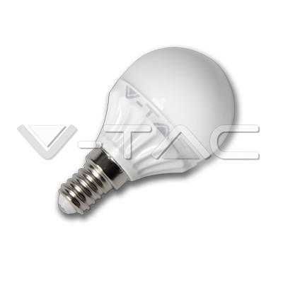 4W LED izzó E14 P45 Hideg fehér - 4124 V-TAC