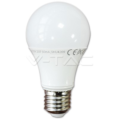 V-TAC LED IZZÓ / E27 / 10W / VT-1853 hideg fehér 4227