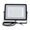 300W LED Reflektor Samsung chip fekete 6400K - PRO423 V-TAC