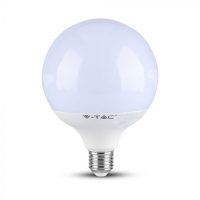   V-TAC LED DIMMELHETŐ IZZÓ / E27 foglalattal / G120 típus / 13W / meleg fehér - 3000K / 1055lumen / VT-1884 4254