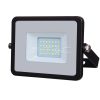 20W LED reflektor Samsung chip fekete 4000K - PRO440 V-TAC