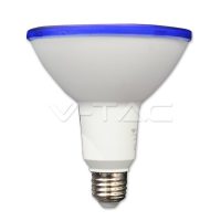   V-TAC LED IZZÓ / E27 foglalattal / PAR38 típus / 15W / kék / 1000lumen / VT-1125 4420
