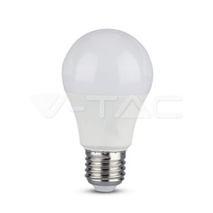   9W LED izzó -  E27 A60 4000K 3 lépésben dimmelhető - 4448 V-TAC