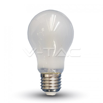 V-TAC LED FILAMENT IZZÓ / E27 / 6W  /  VT-1935 hideg fehér 4482