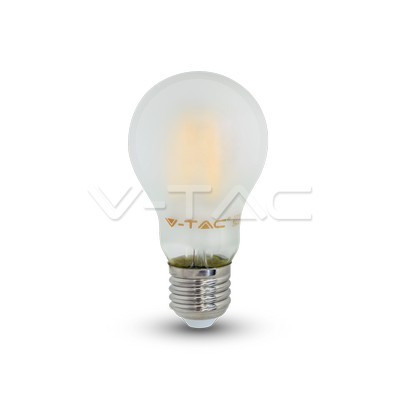 V-TAC LED FILAMENT IZZÓ / E27 / 6W  /  VT-1935 hideg fehér 4482