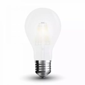   Retro LED izzó - 4W Filament opál E27 A60 Meleg fehér 4486 V-TAC