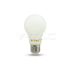   Retro LED izzó - 4W Filament fehér üveg E27 A60 Természetes fehér 4490 V-TAC