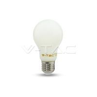   Retro LED izzó - 4W Filament fehér üveg E27 A60 Hideg fehér 4491 V-TAC