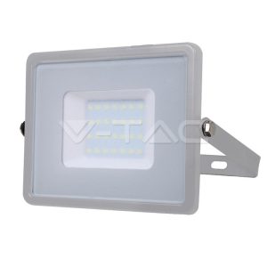 30W LED reflektor Samsung chip szürke 3000K - PRO454 V-TAC