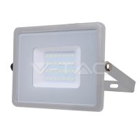   V-TAC LED REFLEKTOR / Samsung chip / 30W /  Szürke /  VT-30 nappali fehér 455