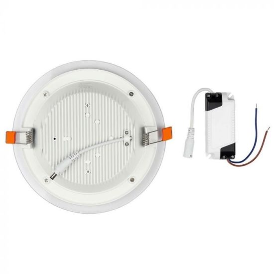 V-TAC MINi LED PANEL / 6W / KÖR / 100mm / VT-602G  hideg fehér 4739