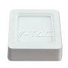 V-TAC FALON KÍVÜLI LED PANEL / 8W / NÉGYSZÖG / 110 x 110 mm / VT-1408SQ nappali fehér 4801