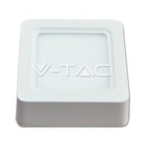   V-TAC FALON KÍVÜLI LED PANEL / 8W / NÉGYSZÖG / 110 x 110 mm / VT-1408SQ nappali fehér 4801
