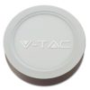 V-TAC FALON KÍVÜLI LED PANEL / 15W / KÖR / 160mm / VT-1415RD meleg fehér 4811