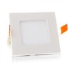 V-TAC PRÉMIUM LED PANEL / 6W / NÉGYSZÖG / 120mm / VT-607SQ hideg fehér 4865