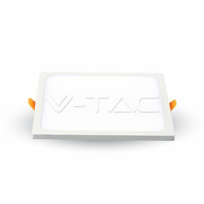 V-TAC SLIM LED PANEL / 8W / NÉGYSZÖG / 95 x 95mm / VT-888 hideg fehér 4945