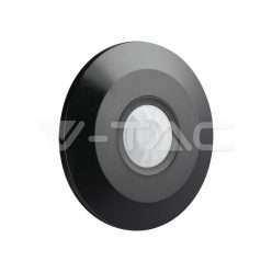 PIR Mennyezeti érzékelő Lapos Fekete (V-TAC)