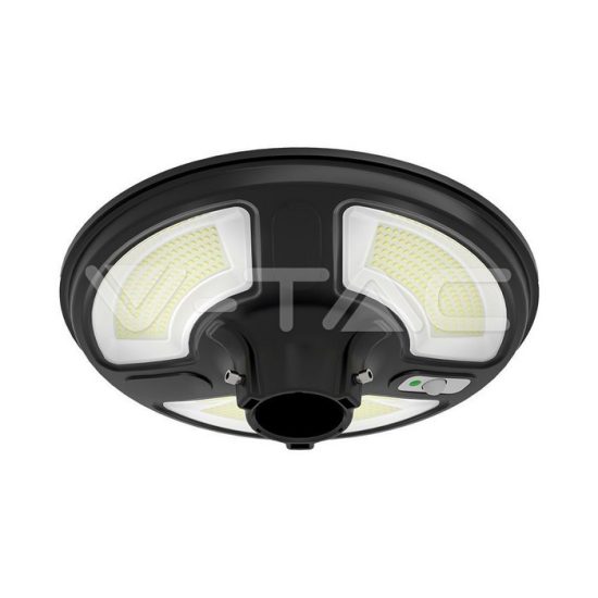 15W Napelemes LED kerti/utcai lámpa beépített szenzorral 4000K IP65 - 5150 V-TAC