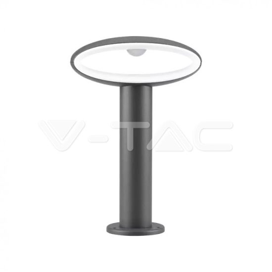 V-TAC LED DESIGN KERTI LÁMPA / meleg fehér - 3000K / 9W / sötét szürke / VT-909 5154 V-TAC LED DESIGN KERTI LÁMPA / meleg fehér - 3000K / 9W / sötét szürke / VT-909 5154