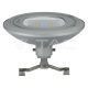 LED Függeszthető utcai/ kerti lámpa SAMSUNG Chip 100W 4000K, II Type 3M lencsével, túlfeszültség védelemmel 0-10V