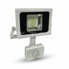 V-TAC LED MOZGÁSÉRZÉKELŐS REFLEKTOR / 10W / 800Lumen / VT-4810-1 PIR hideg fehér 5748