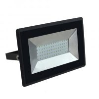 50W LED reflektor E-széria fekete 3000K - 5958 V-TAC