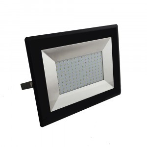   V-TAC LED REFLEKTOR / 100W /fekete /  8500Lumen / VT-40101 hideg fehér 5966