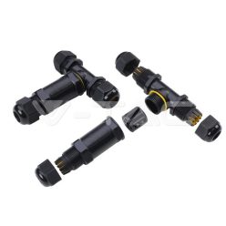 Vízálló Doboz,terminál blokk fekete 8-12mm IP68