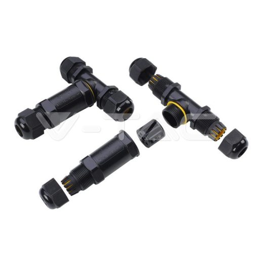 Vízálló Doboz,terminál blokk fekete 8-12mm IP68